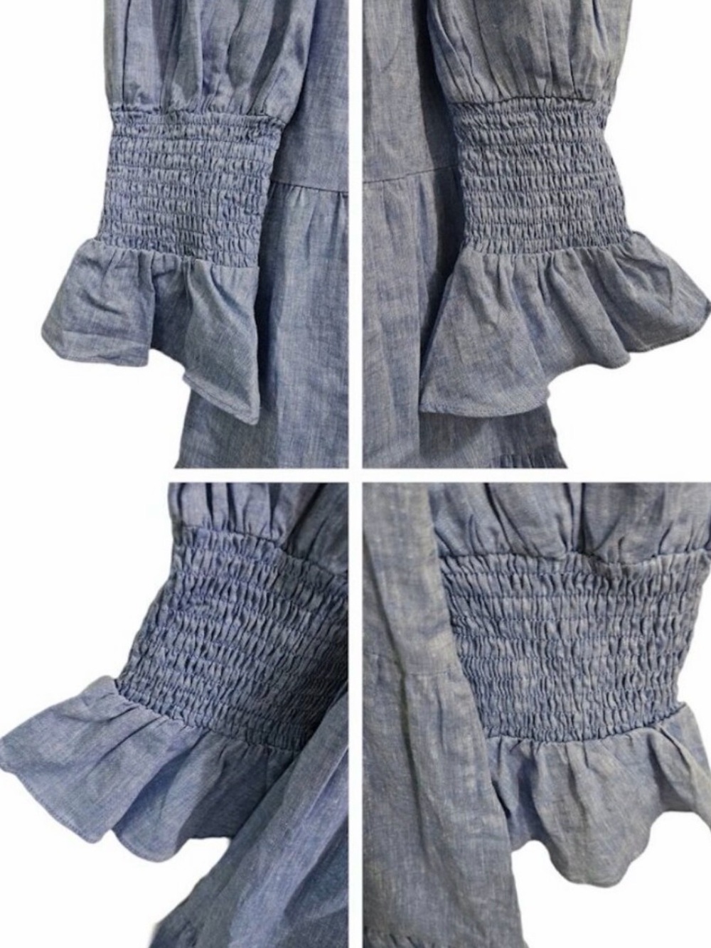 Tuckernuck Pomander Place Chambray Kenzo Dress M - Picture 5 of 9